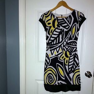 Cache’ crew neck short sleeve minidress size 2